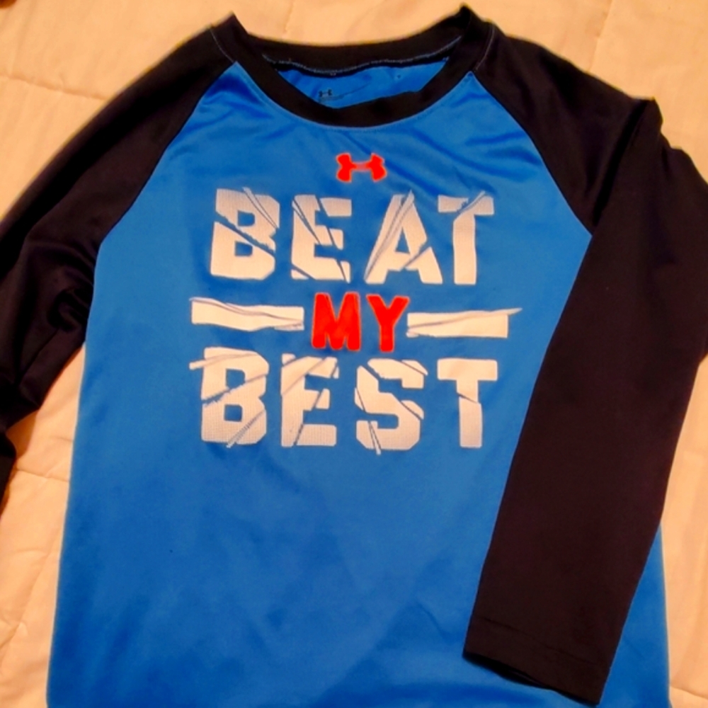 Boys under armour shirt